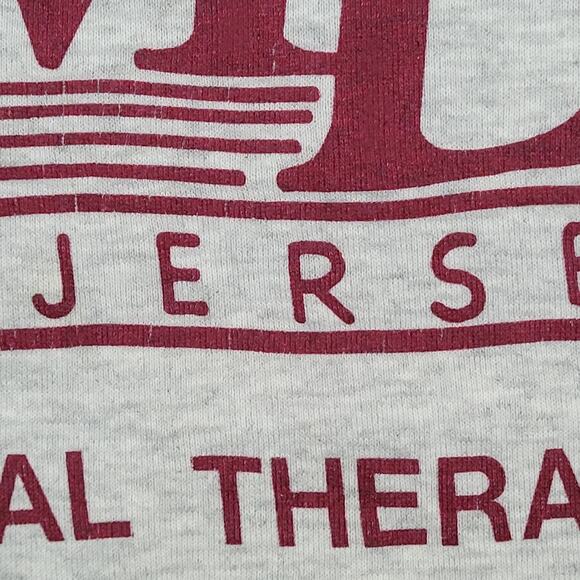 Vintage 80s UMD New-Jersey Sweatshirt Womens Medium 19x23 - Picture 10 of 13